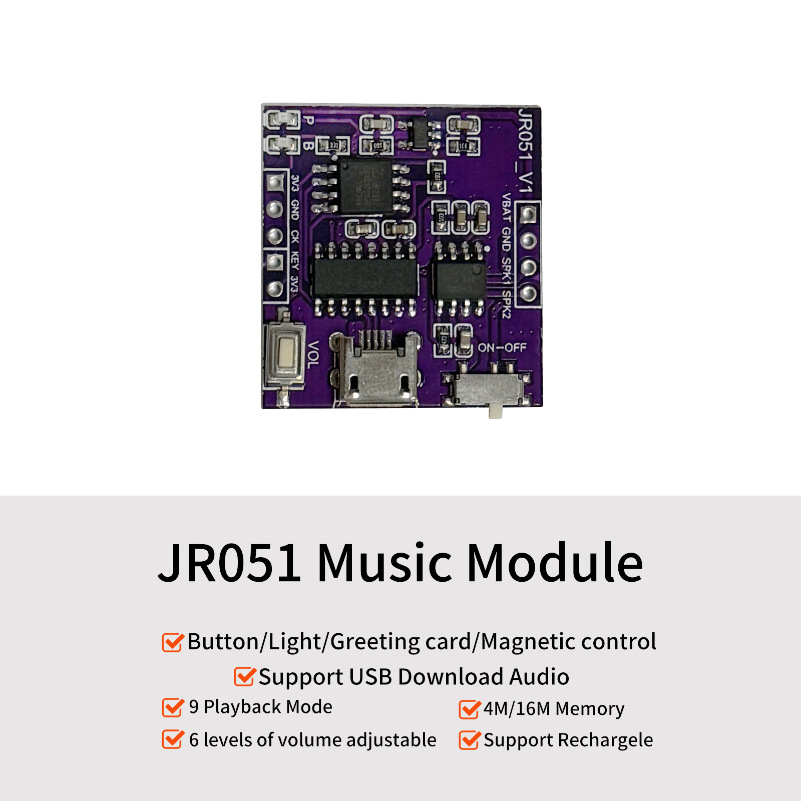 Download Audio Music Player - Módulo de sonido de música con