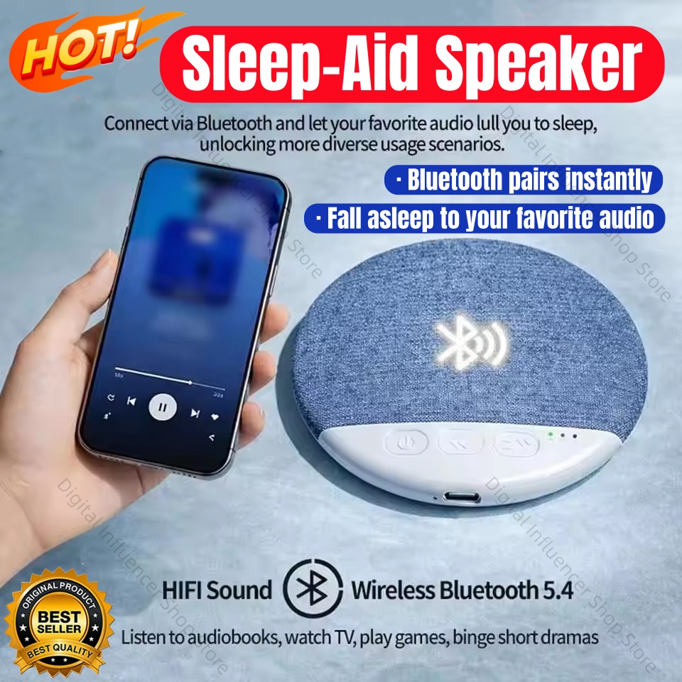 Audio Music Player Pc - Mini Altavoz Bluetooth para Dormir, Sonidos