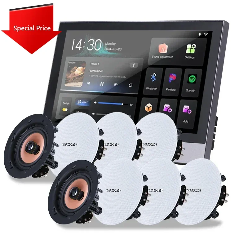 Sistema de Música Ambiental In - Audio Music Google reseña y precio