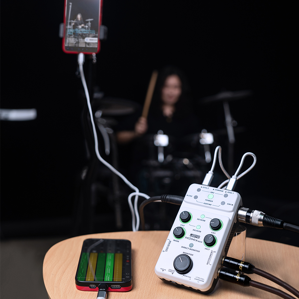 Mezclador de Audio JOYO MOMIX  - Music Audio Pro reseña y precio