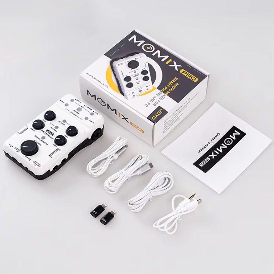 Mezclador de Audio JOYO MOMIX  - Music Audio Pro reseña y precio