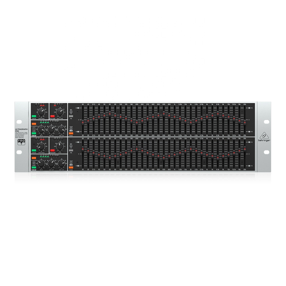 Behringer FBQ6200HD Ecualizado - Audio Music Detector reseña y precio