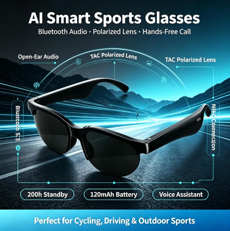 Gafas Deportivas Inteligentes  - Audio Music Of reseña y precio
